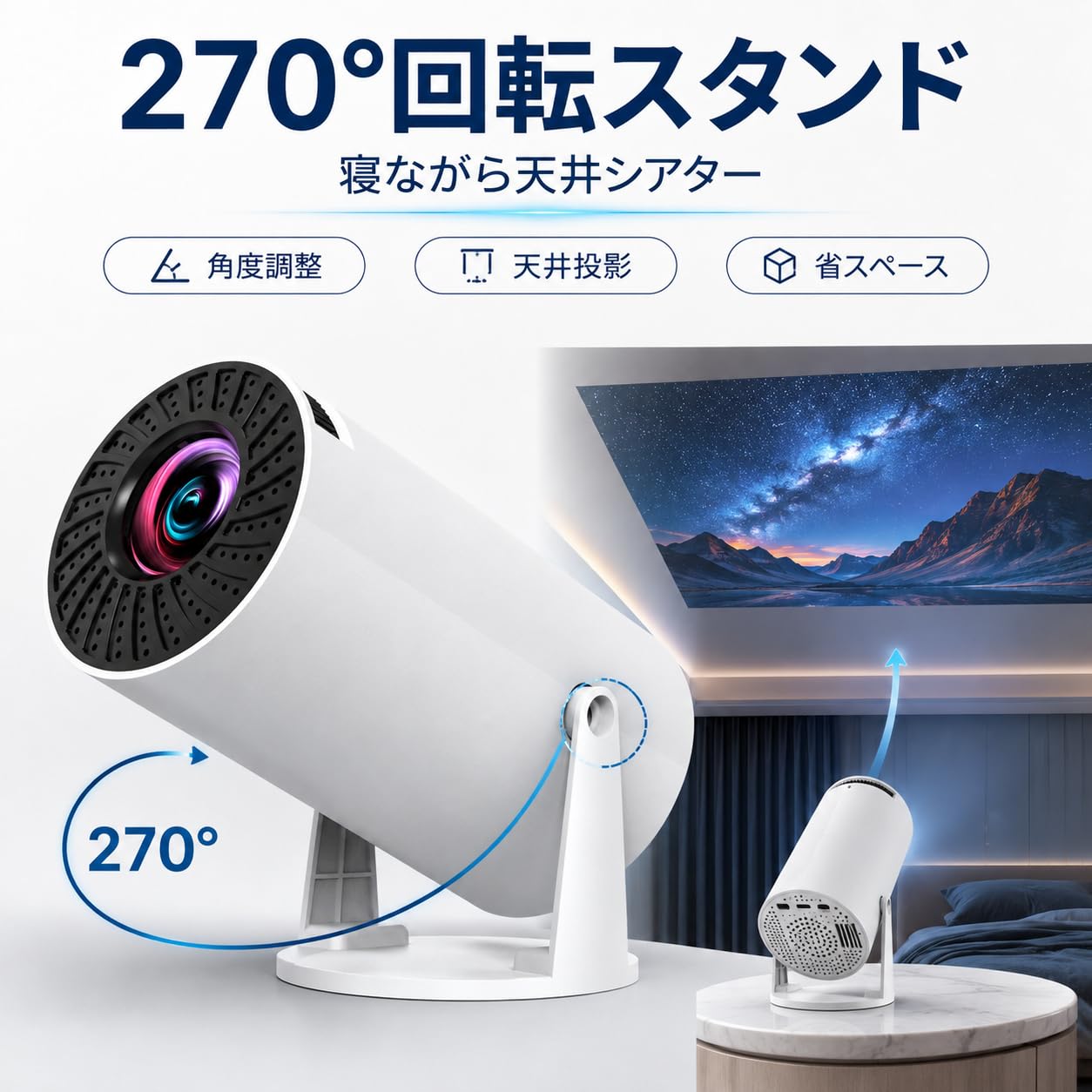 1080Pプロジェクター 小型 4K対応 32000LM Android TV Amazon.co.jp: Alprojec プロジェクター 小型【Android TV搭載