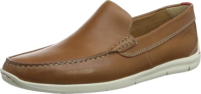 Amazon クラークス スリッポン メンズ タンレザー 26 Cm Clarks クラークス ローファー スリッポン