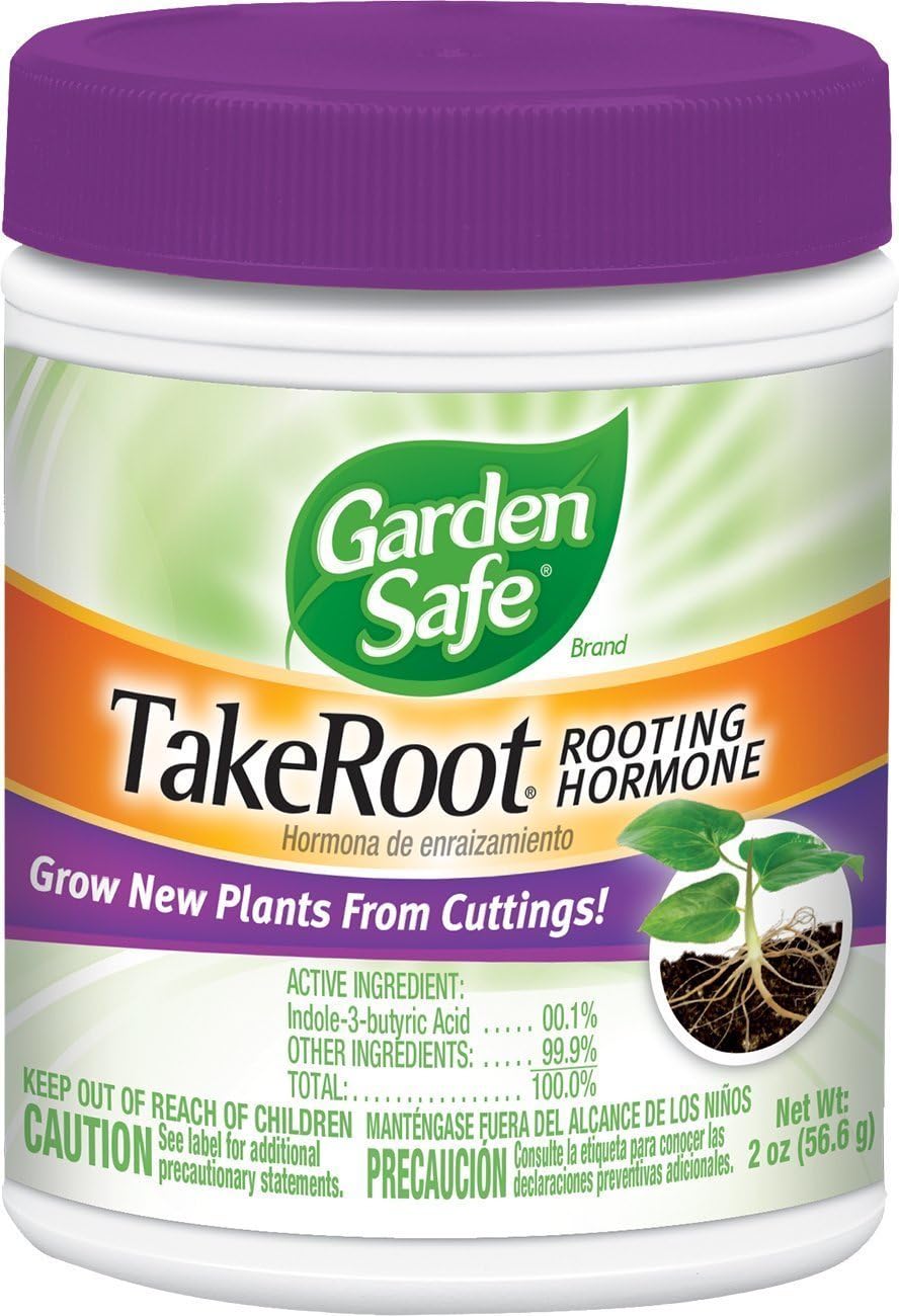 Rooting Hormone, 2-Ounce (2-Pack) - Plant Rooting Hormone Powder - Fertilizer