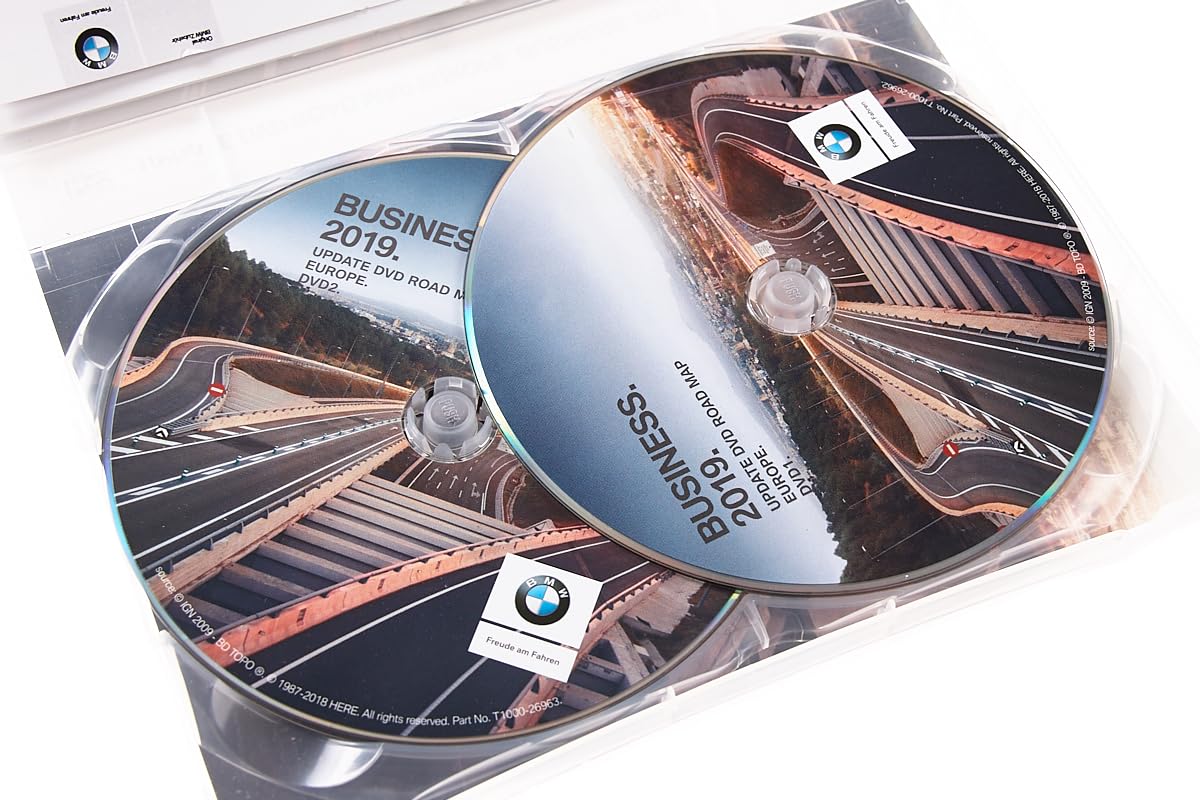 BMW Navi Update 2019 Business DVD Road Map Europe
