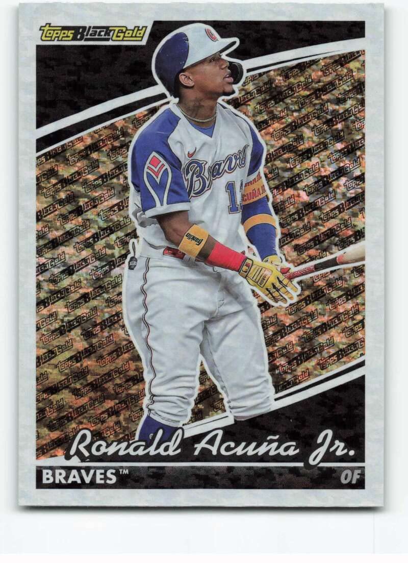 CARTE FOIL RONALD Acuna Jr 2022 Revolution #24 Atlanta Braves MVP EUR 2