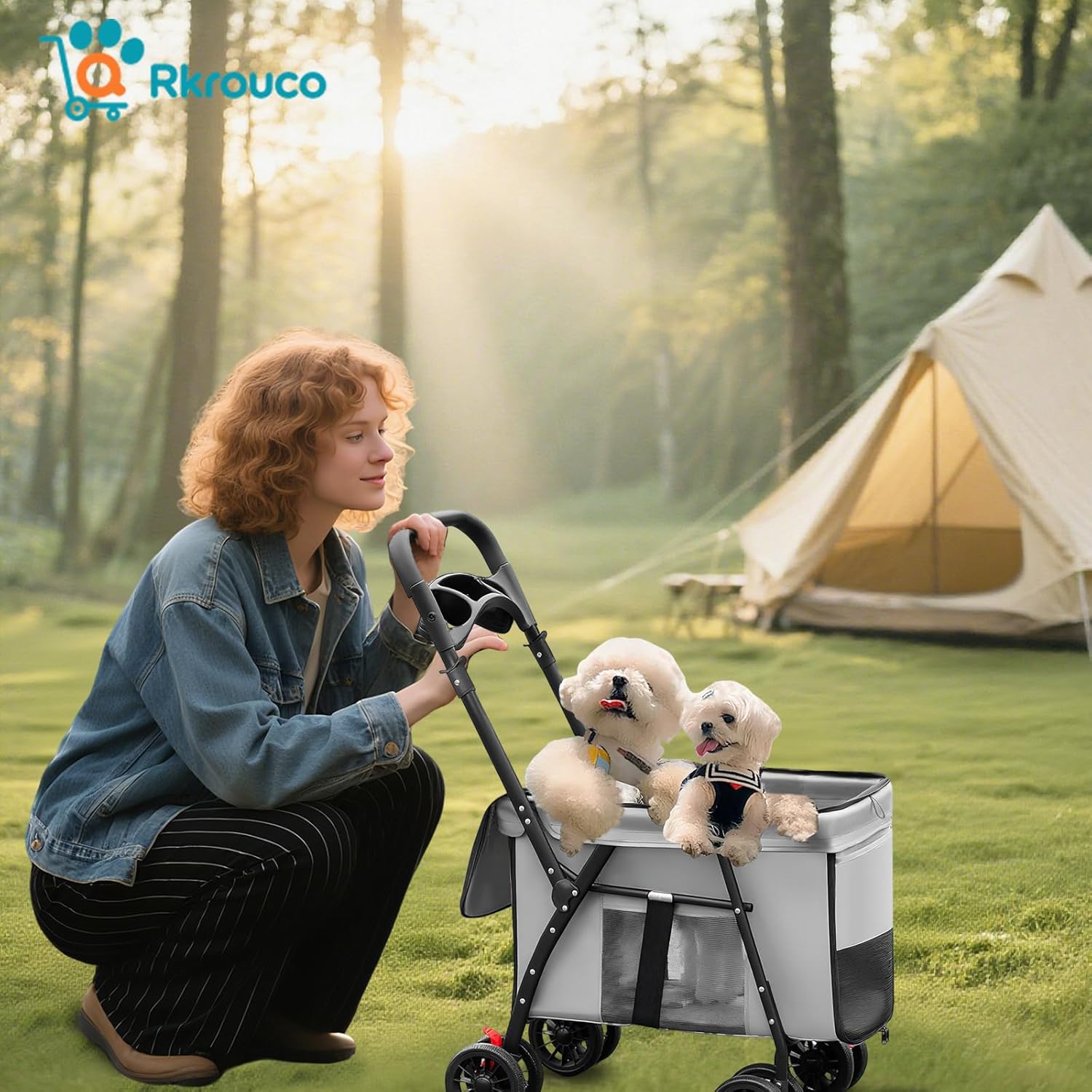 Ultimate Freedom: Review of the Foldable Pet Stroller for Comfortable Travels with Your Furry Friend!
