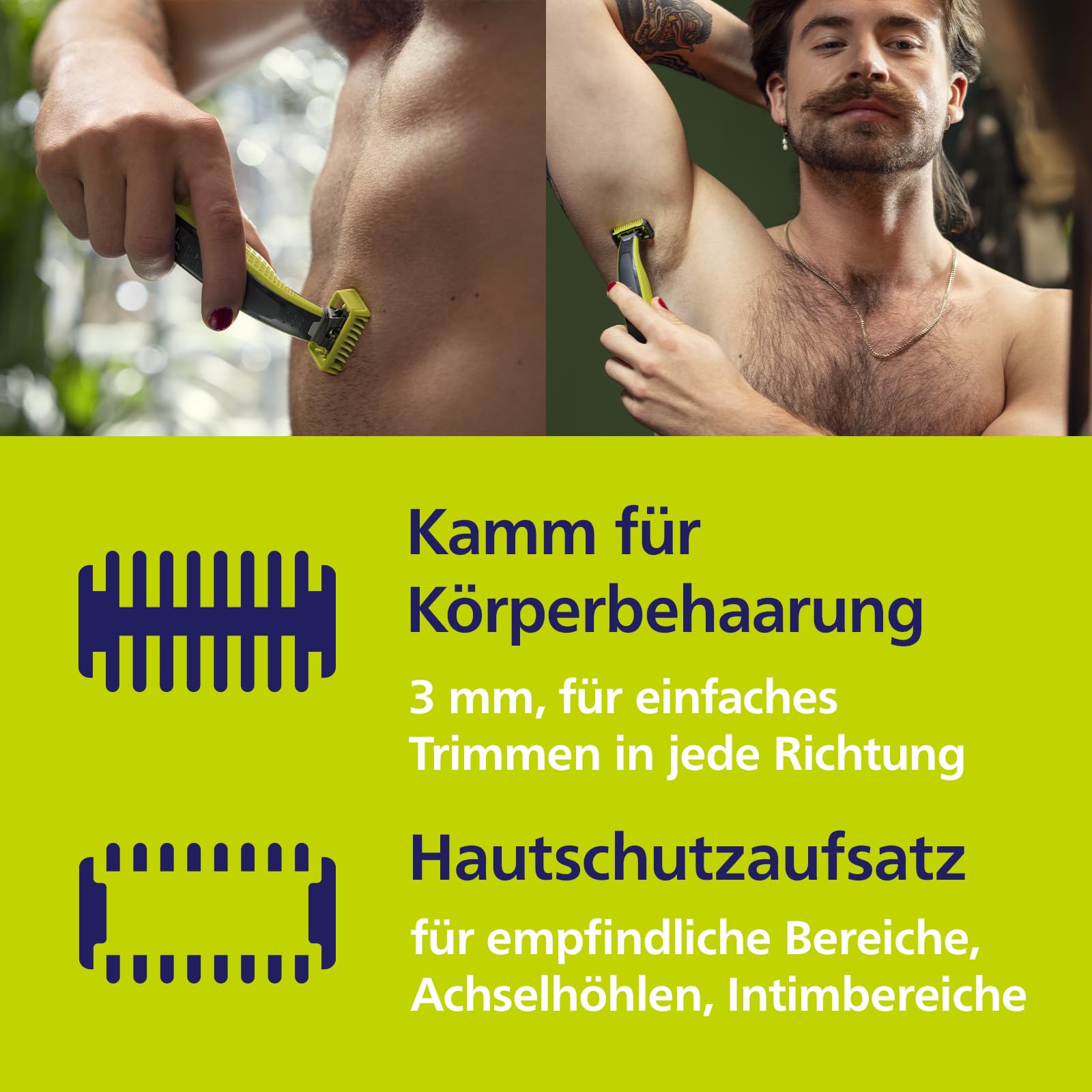 Philips QP624/50 OneBlade Ersatzklinge 2 Stück