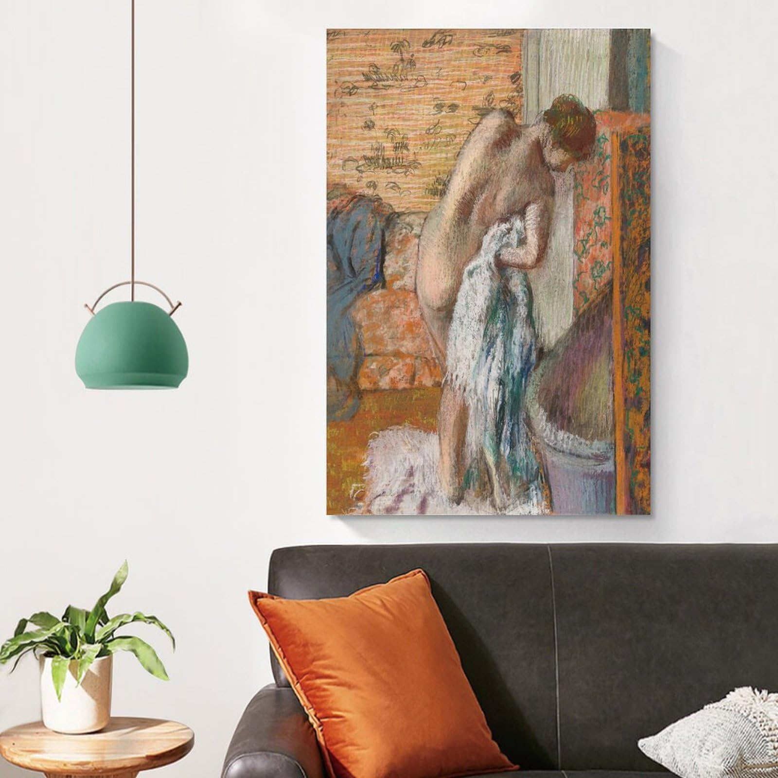 Amazon.com: Edgar Degas,Apres Le Bain,After Bath, Woman Wiping