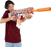 Vista 7 de XSHOT Hyper Gel HPG-700 Blaster, Semi y Completamente Automático Gel Blaster y 20,000 Péliculas de Gel Hiper, Cargador de 700 Capacidad, Gafas