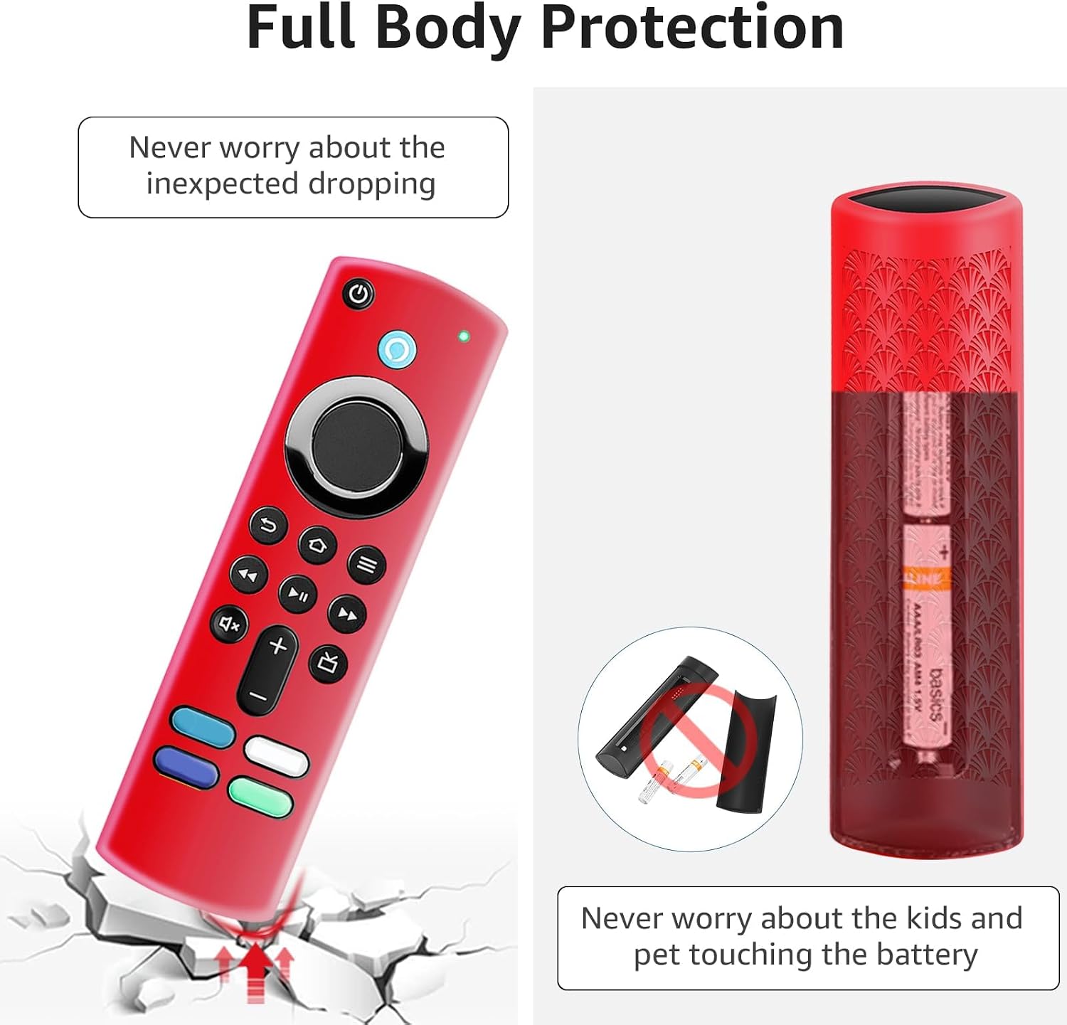 2 Pack Silicone Remote Cover Case image 5