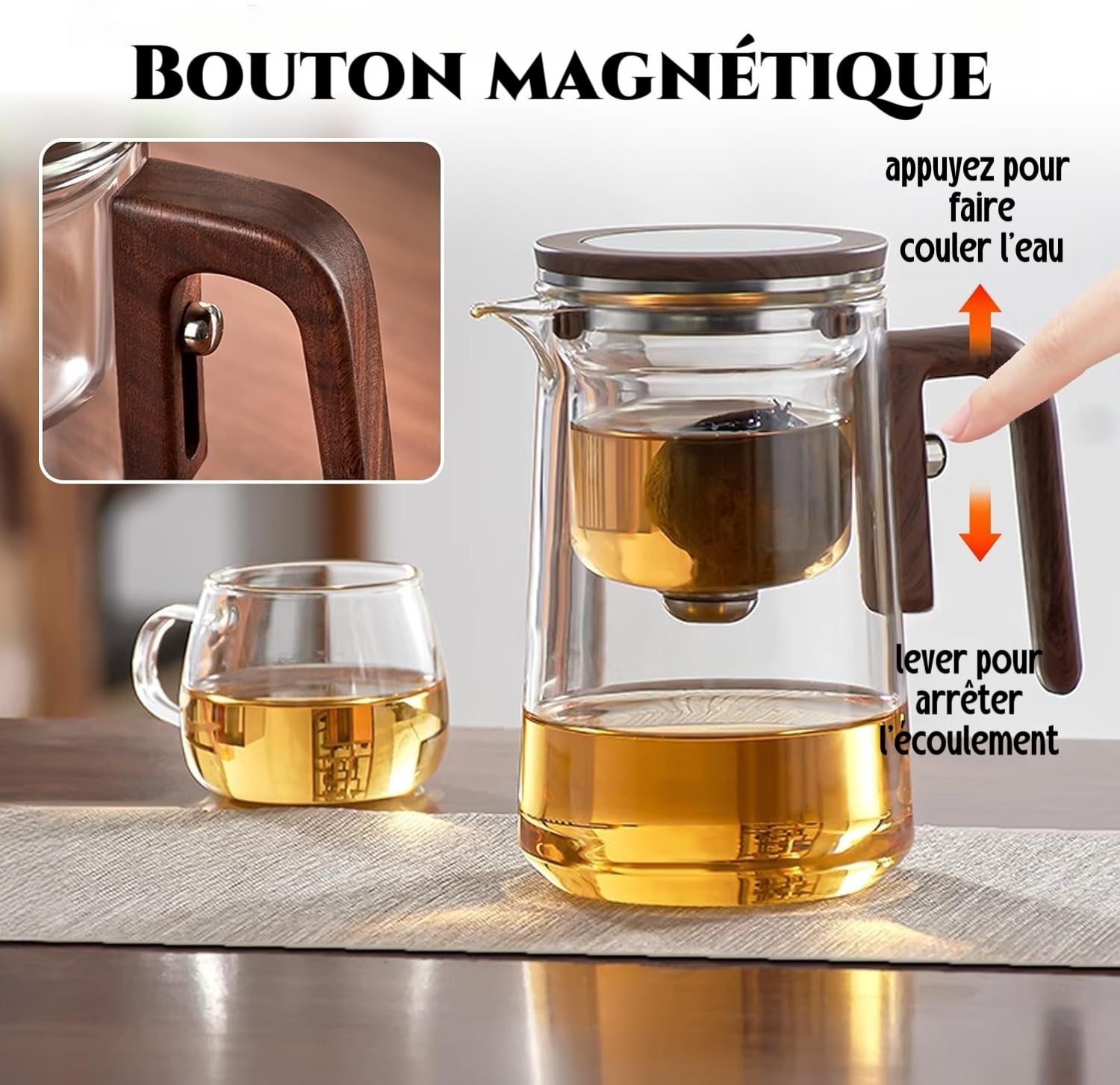 Théière à infusion magique SOLO