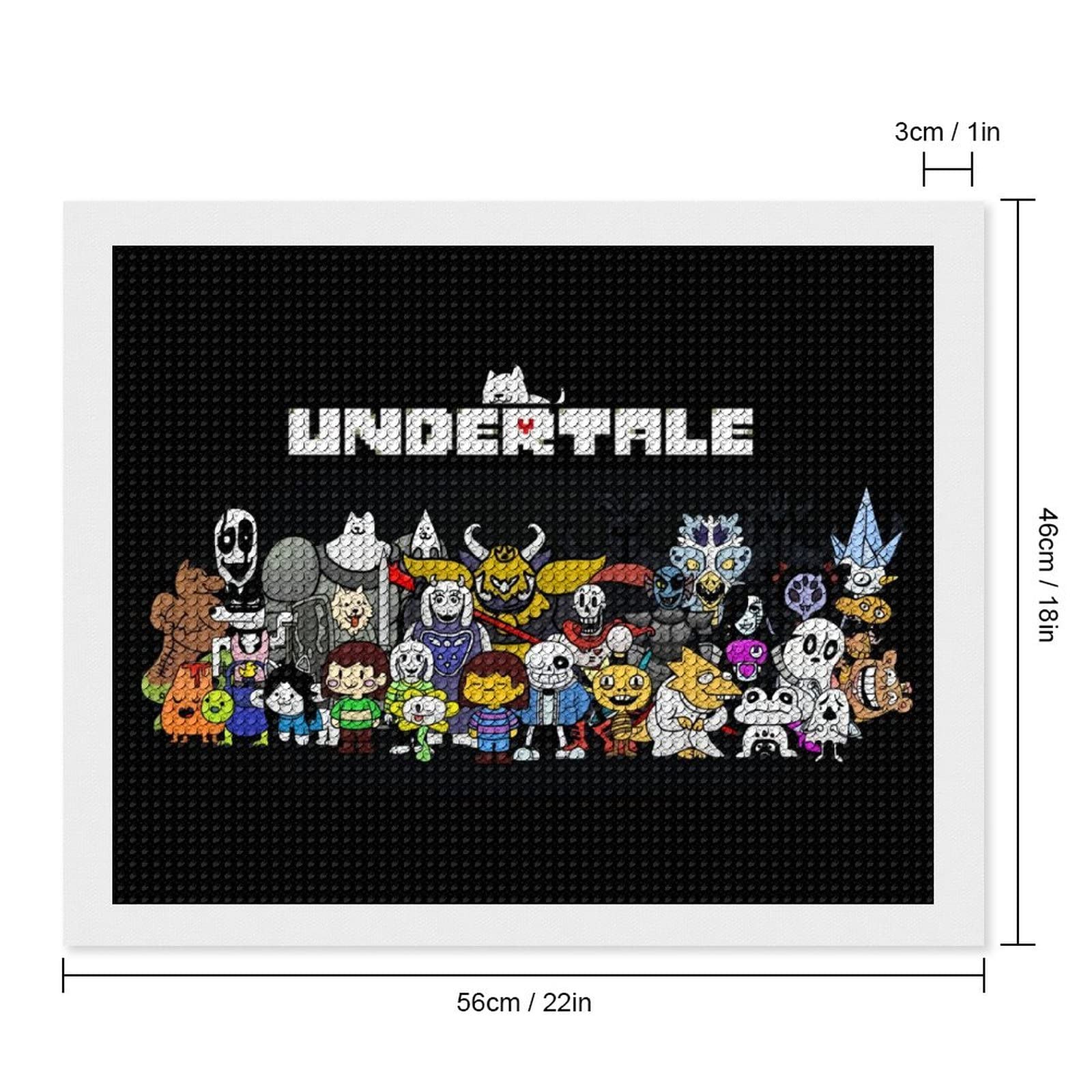 アンダーテール　クロスステッチ Amazon | Undertale アンダーテール ダイヤモンド 塗装キット