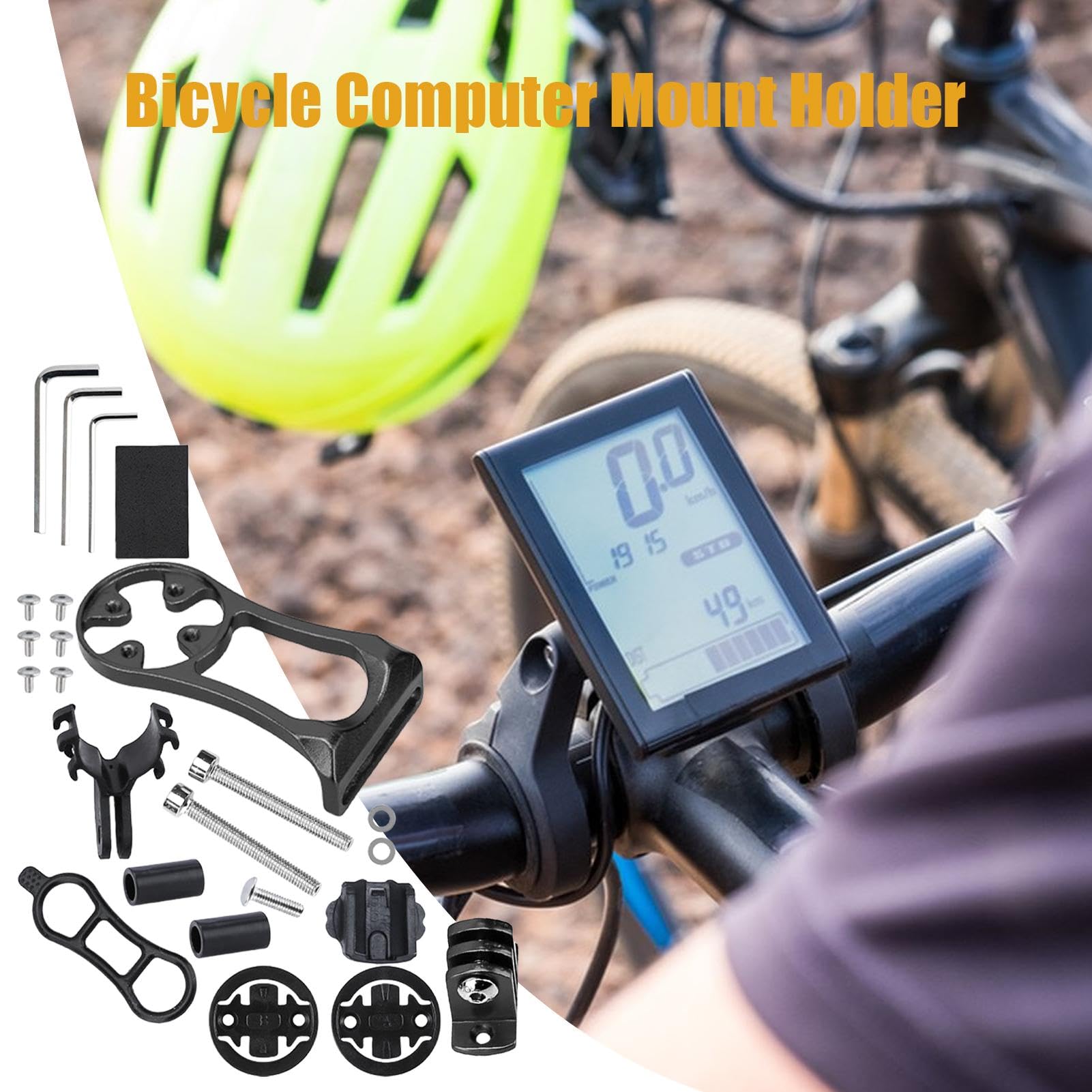 Adattatore Supporto Computer Per Bici - Ricambio Per Bryton, Garmin, Wahoo