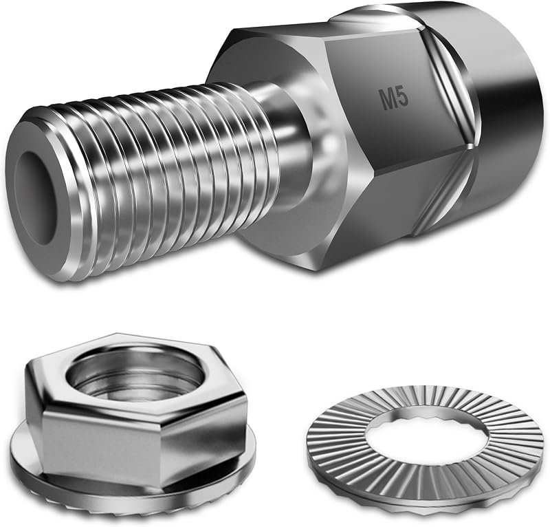 EMTB Adaptateur d'essieu, Adaptateur Universel pour essieu de vélo, Adaptateur Universel d'essieu de vélo pour Embrayage de vélo, Adaptateur d'essieu de vélo Unisexe pour remorque