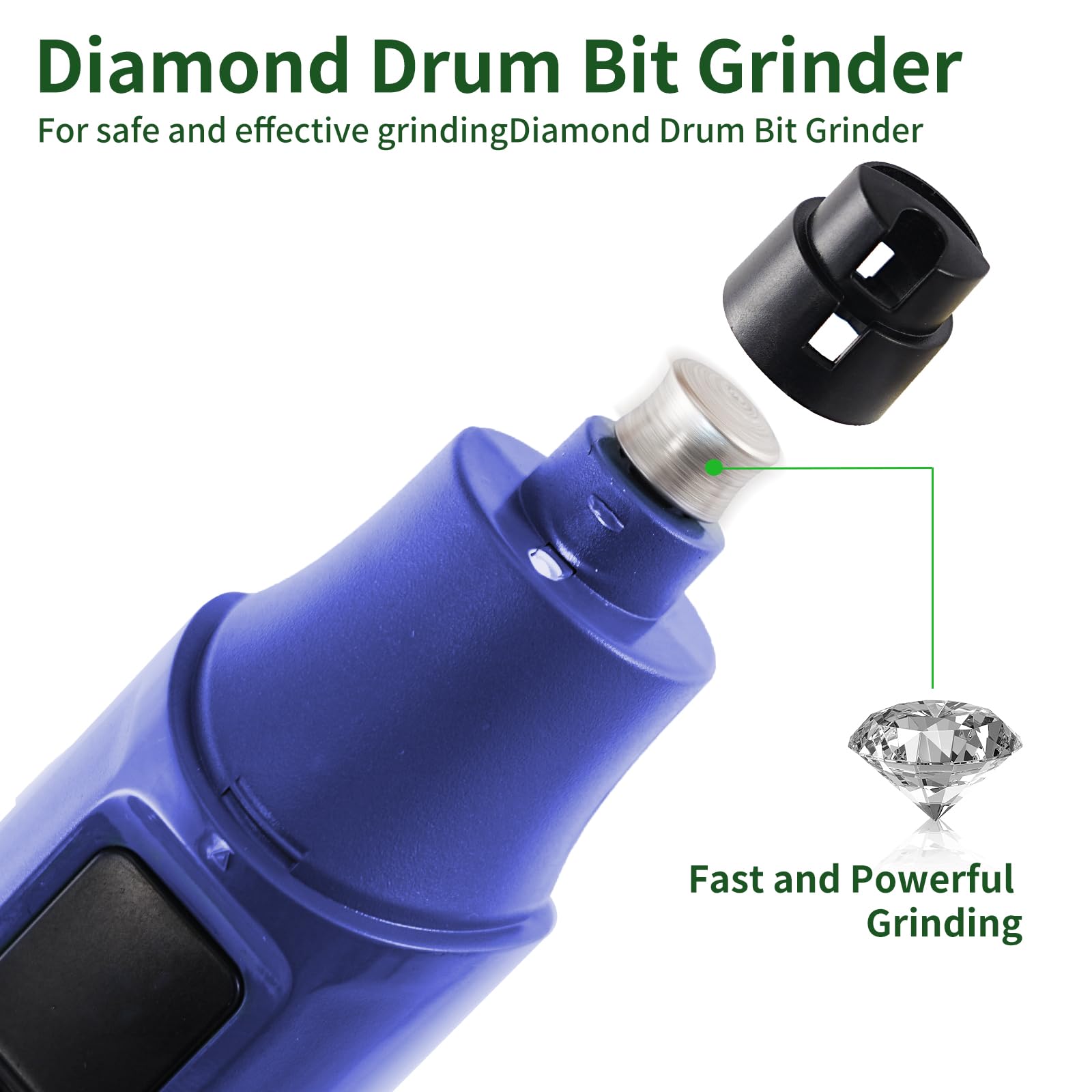 Tife Broyeur à ongles LED pour animaux domestiques, 7 vitesses réglables, coupe-ongles silencieux pour chien et chat avec tête de meulage
