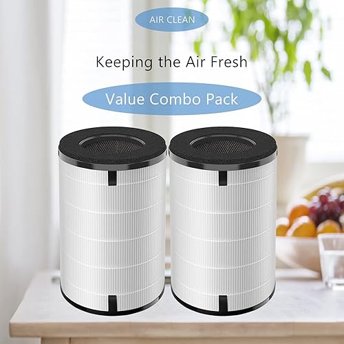 Miniatura 6 de AP-T45 AP-T40FL Filtro de repuesto HEPA compatible con 1461901 Homedics Total Clean 5 en 1 purificador de aire, AP-T40 AP-T45WT AP-T40WT AP-T45-BK