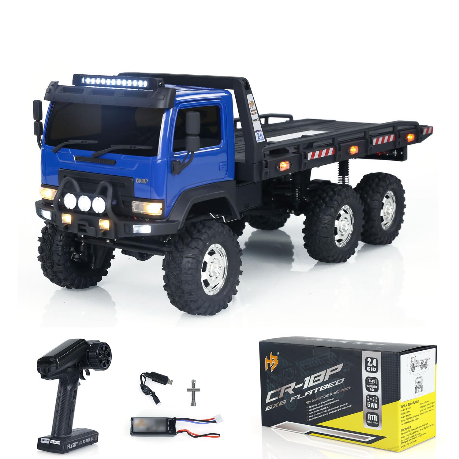 TOUCAN RC HOBBY Camión Militar 6x6 1/18 Q69 – Eléctrico Con Capacidad De Carga 0.5 Kg, Multiterreno Y Luces Delanteras, Para Aficionados Al RC