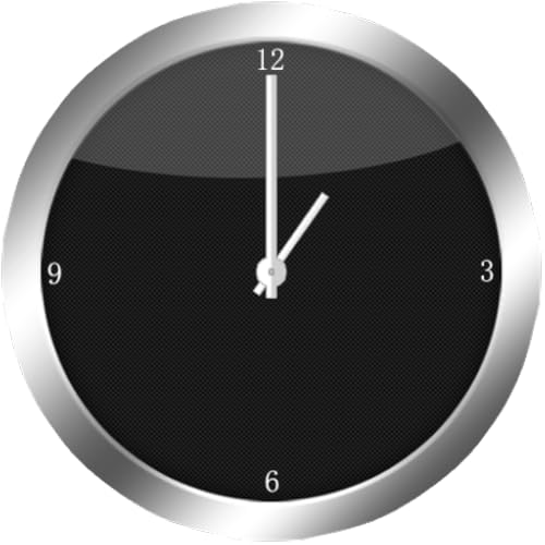 Metal Glass Clock PRO - //medicalbooks.filipinodoctors.org