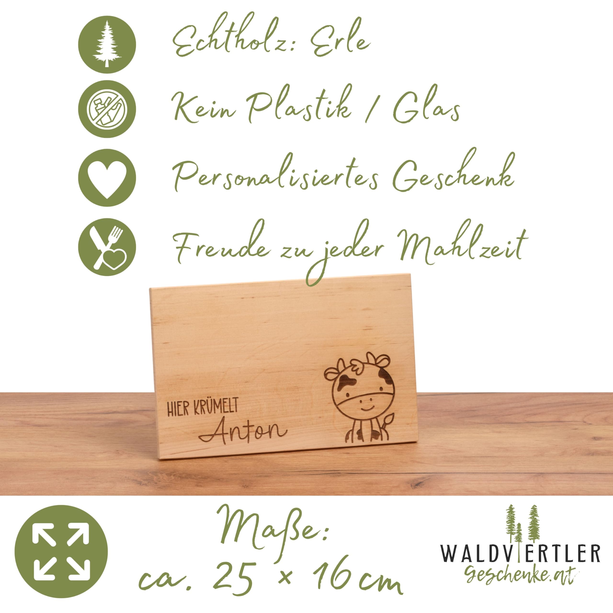Sparset zur Geburt – Erinnerungsbox mit Schiebedeckel + personalisierte Spardose + Krümelbrett mit Name – handgefertigt & individuell graviert