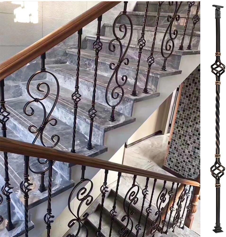 Main courante escalier sécurisée contre chutes garde-corps