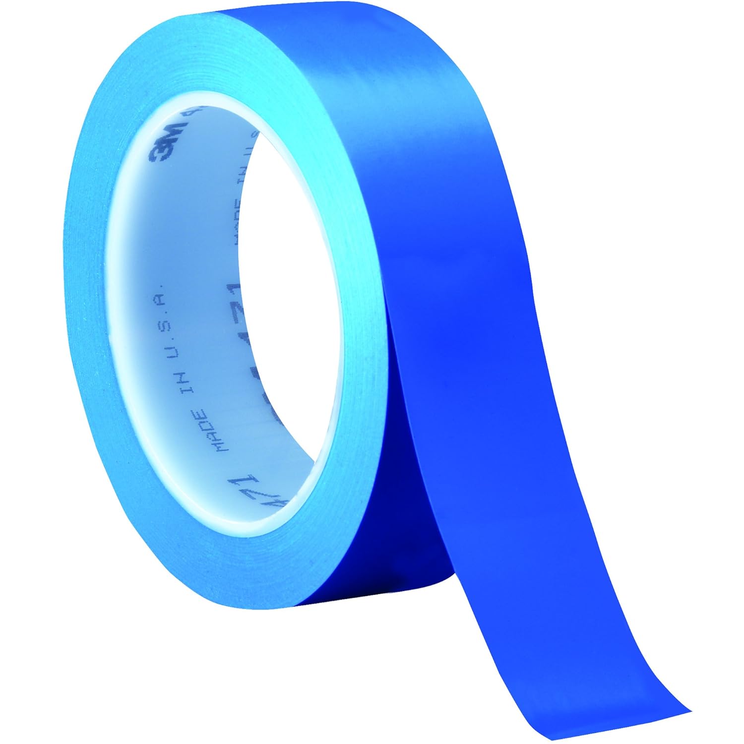 Ship Now Supply 3M™ 471 Vinyl Tape, 5.2 Mil, 1" x 36 yds., Blue, 3/Case, 3M Stock# 7000047463