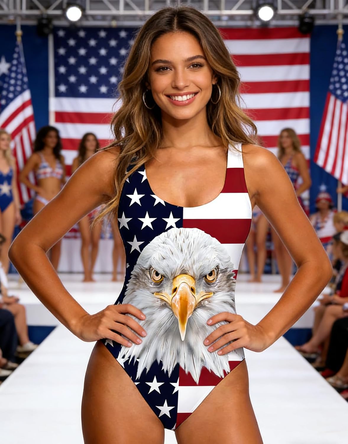 RAISEVERN One Piece Swimsuit Women Novelty 3D Print Bathing Suit Swimming Swimwear