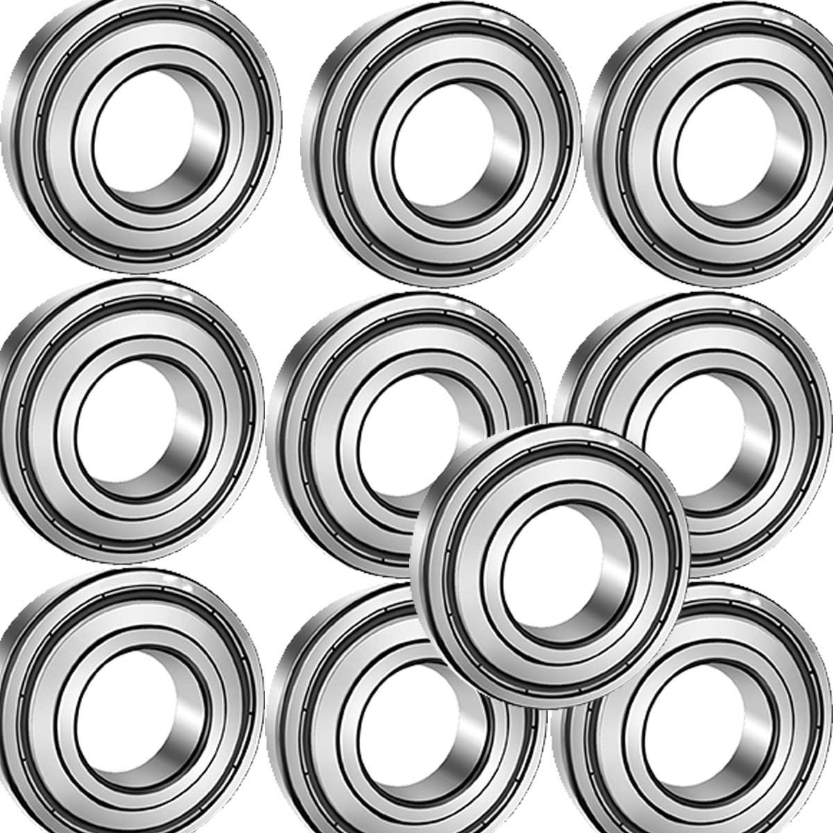 Lokihベアリングダブルシールドボールベアリング低摩擦抵抗高速熱放散高温抵抗高速高速幅広い用途 6206 セール 登場から人気沸騰