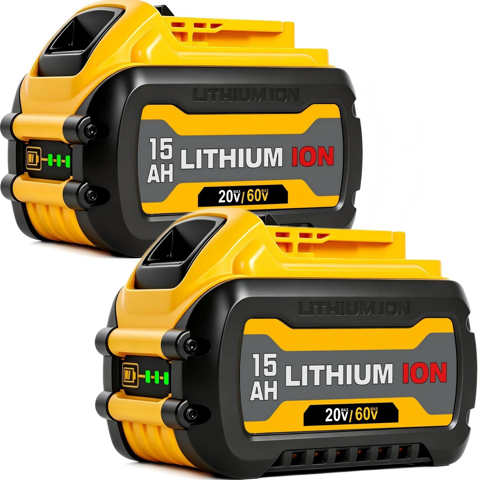 Vpment 60V 15.0Ah Replacement for DEWALT Flex MAX
