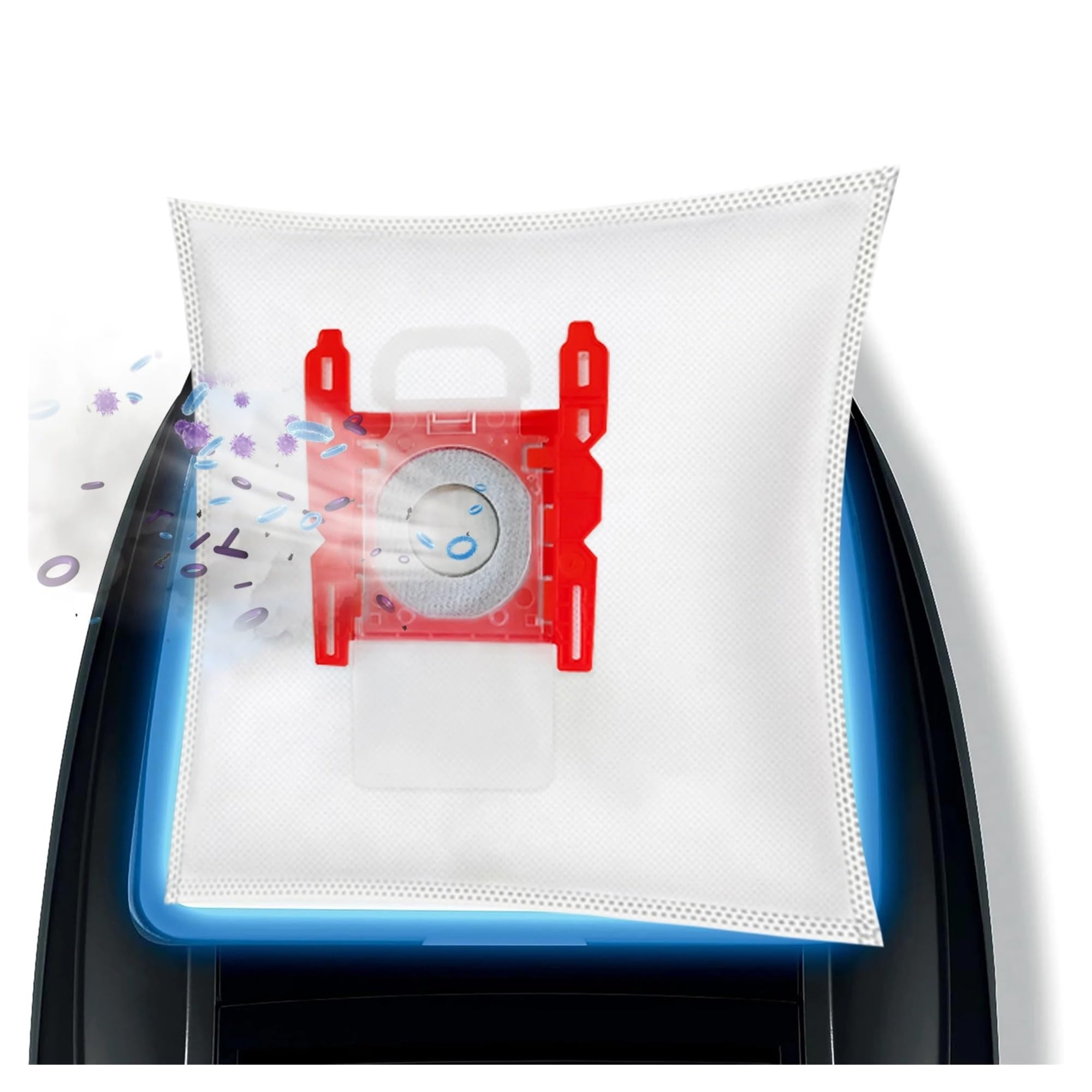 BBZ41FGALL - Bolsa de polvo para aspiradora, compatible con todas las aspiradoras Bosch, tipo G, bolsas de repuesto para polvo (10 unidades)