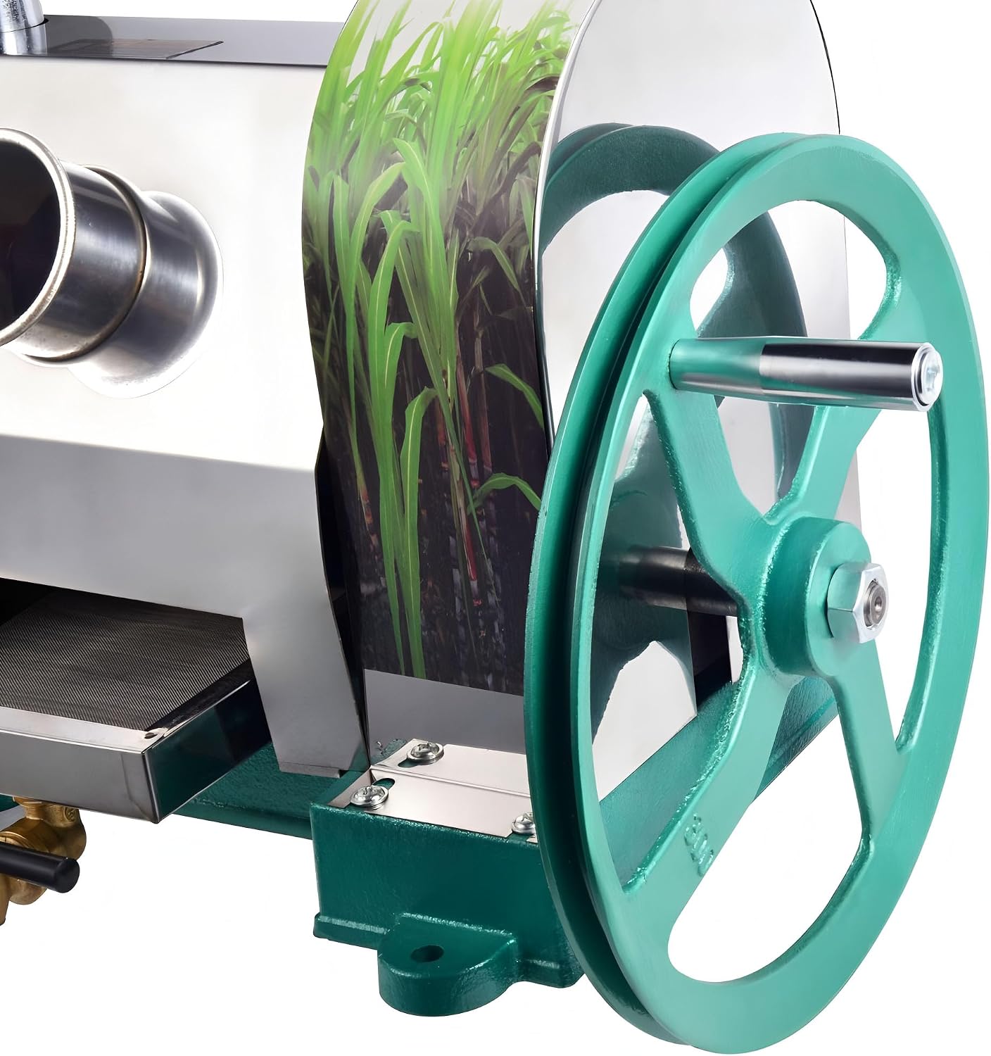 Commercial Manual Sugar Cane Juicer, 3 Rollers
