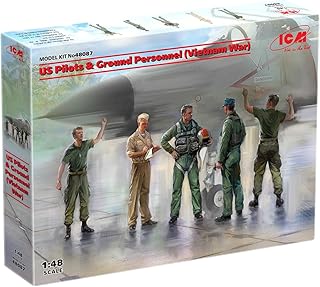 ICM 48087 US Pilots & Ground Personnel (Vietnam War)
