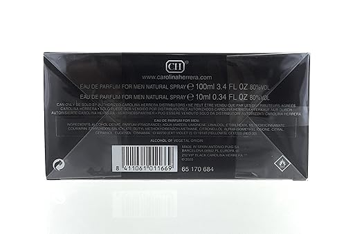 Miniatura 6 de Carolina Herrera 212 VIP Black para hombre Eau De Parfum en aerosol, 6.8 onzas