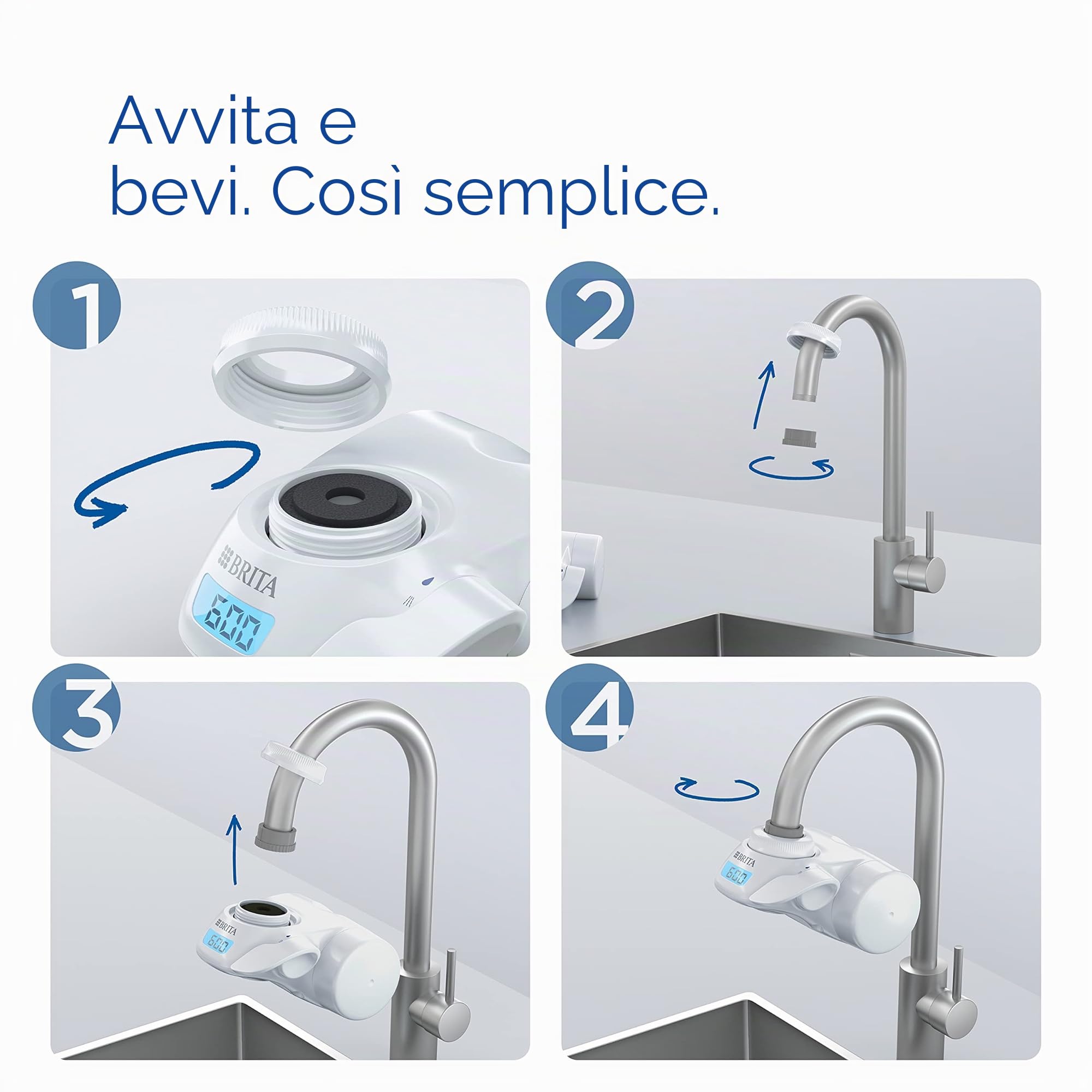 FILTRO PER IL RUBINETTO BRITA ON TAP V-2.0