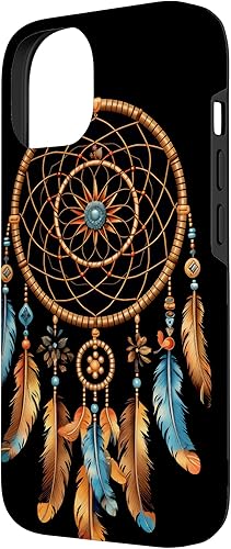 Miniatura 5 de Funda bohemia tribal con plumas indias nativas americanas para iPhone 13 Pro Dreamcatcher