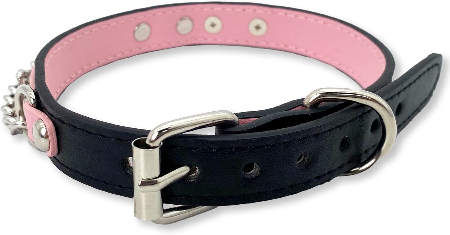 Leather Choker Collar Necklace For Women,Cute Skull Gothic Punk Rock Choker Necklace Collars - Image 4