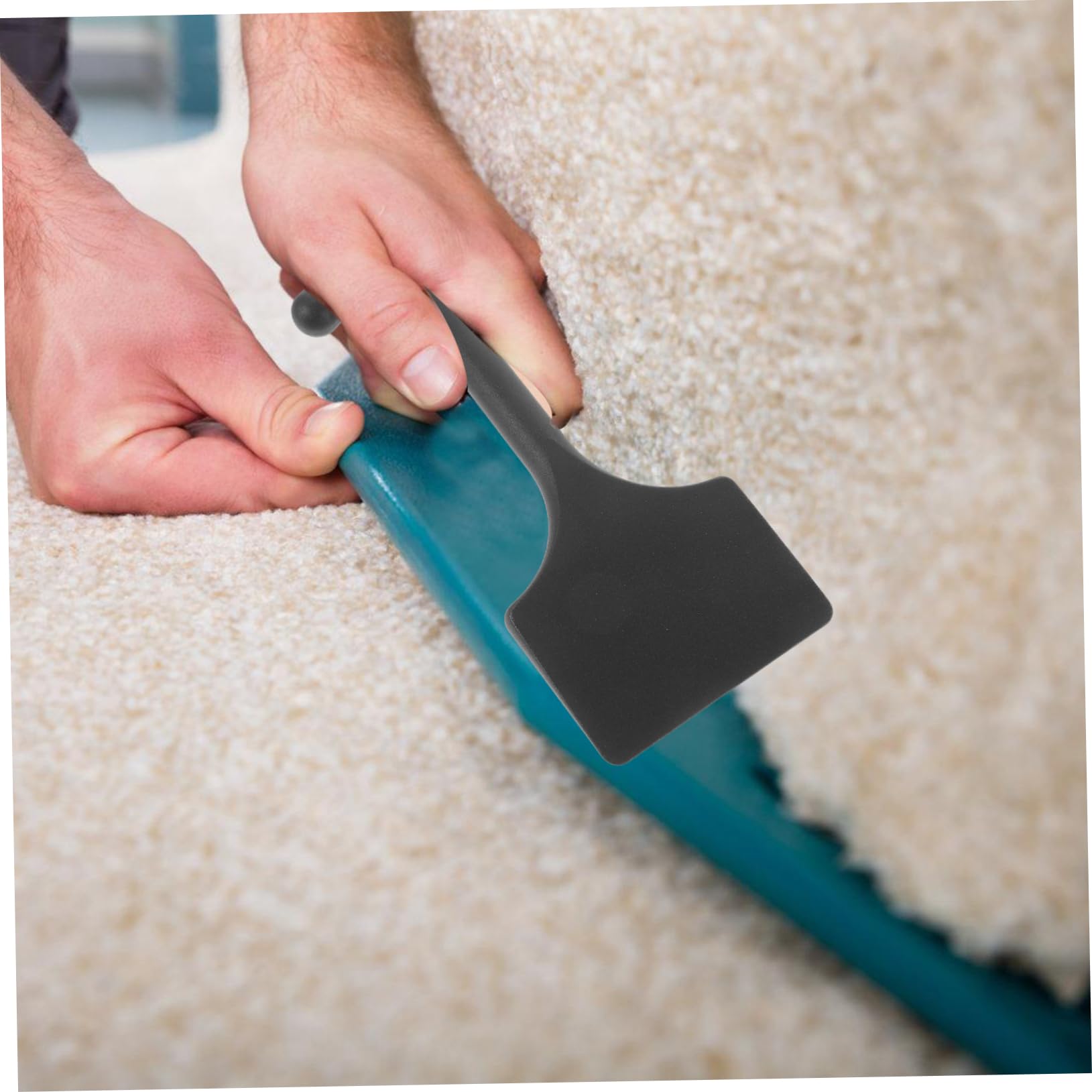 Outil de Fixation Tapis Sol en Plastique pour Pose de Moquette, Confortable et Pratique, pour Espaces Commerciaux
