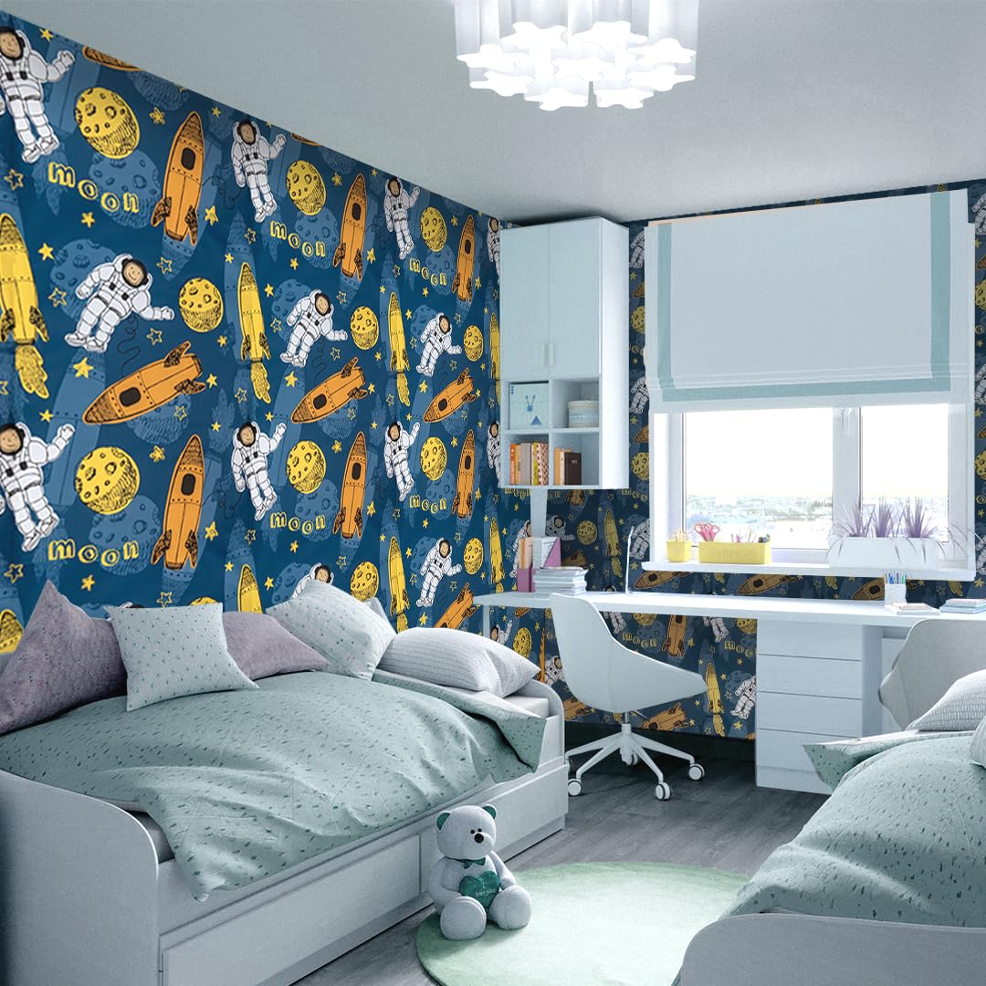 doodad Self Adhesive Wallpaper - 45cm x 500cm, Wall Paper Covers 24 sq. ft | Easy Peel & Stick Green Wallpaper for Kids Room | Kids Room Wallpaper, PVC Wallpaper Waterproof for Home Decor (B09Y9DQG29) Amazon Price History, Amazon Price Tracker
