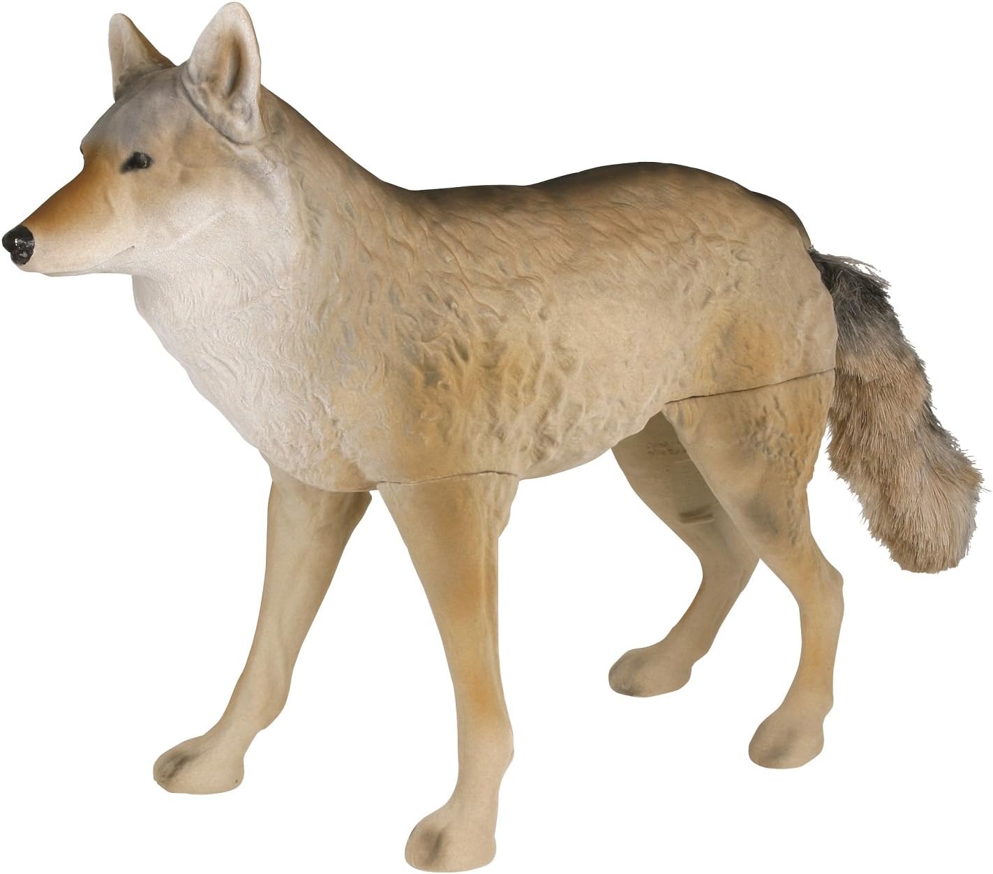 Flambeau Outdoors 5986MS Masters Series Flocked Lone Howler Coyote Decoy