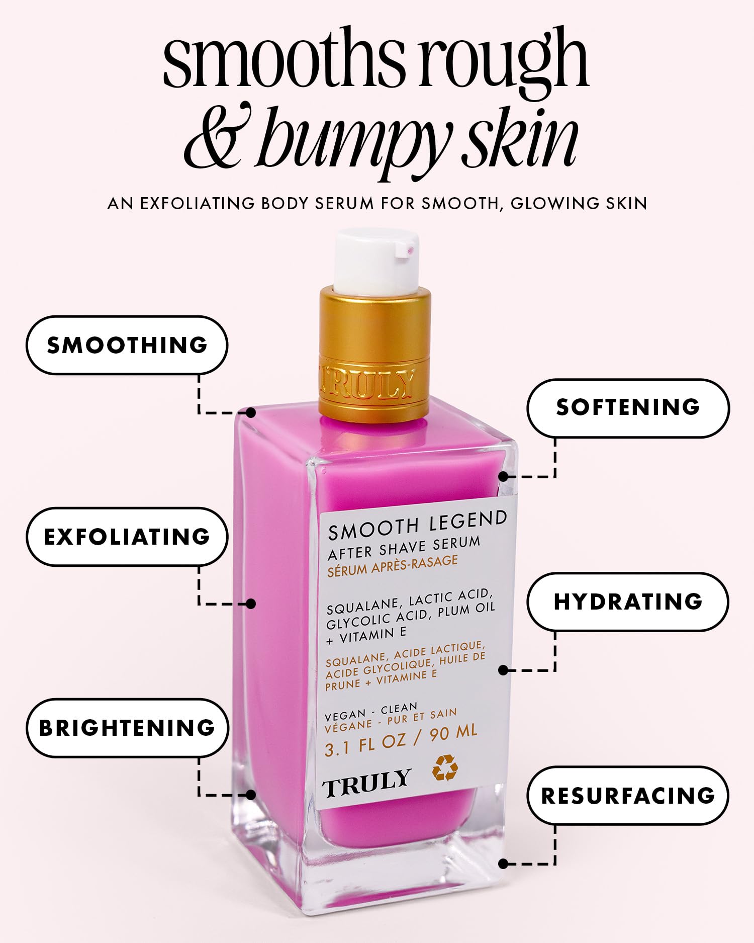 Truly Luxury After Shave Serum | Soothing & Hydrating Post Shave Treatment to Prevent Ingrown Hair For Smooth, Irritation-Free Skin