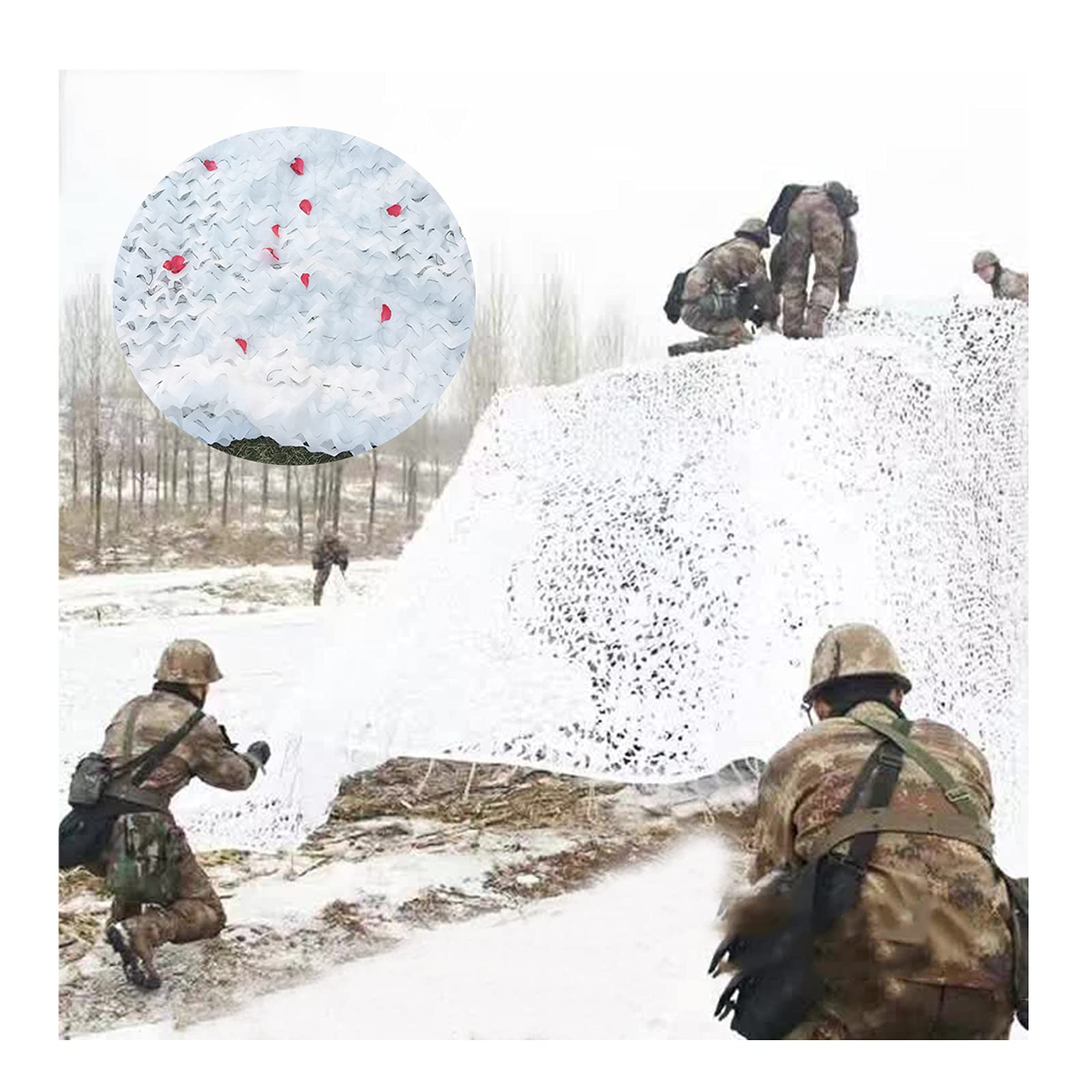 Oudini 5*12M(16.4*39.37Ft) Camo Netting,Camouflage Net,Camouflage Mesh Netting For Hunting Blinds, For Camping Shooting Hunting, Military Themed Party Sun Shade Outdoor/5 * 12M(16.4 * 39.37Ft)