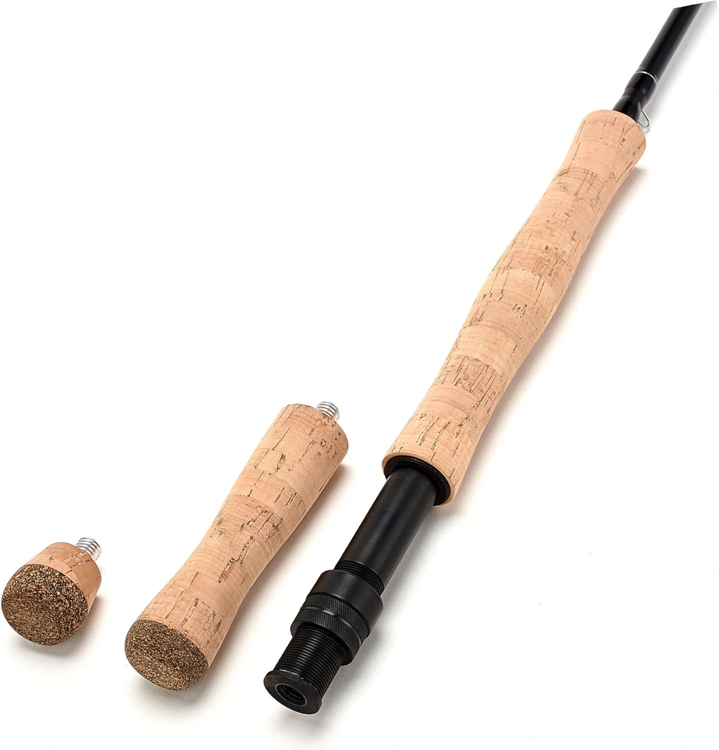 10 feet 9 inches Carbon Fiber Switch 7wt 8wt Fly Fishing Rod 4 Pieces Sections Extra Handle Freshwater Fishing Trout Lake Cork Handles