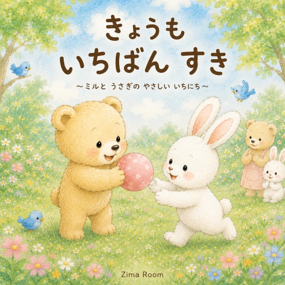 きょうも いちばん すき: ミルとうさぎのやさしいいちにち (やさしいゆめのえほん)
