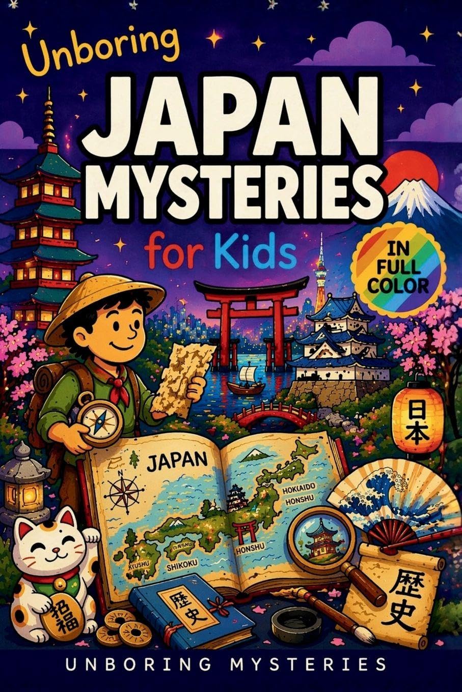 Unboring Japan Mysteries for Kids: Funny, Fascinating Guide to the Most Baffling Japan Mysteries, Strange Legends, and Unsolved History: 15 (Earth's Greatest Mysteries for Kids)