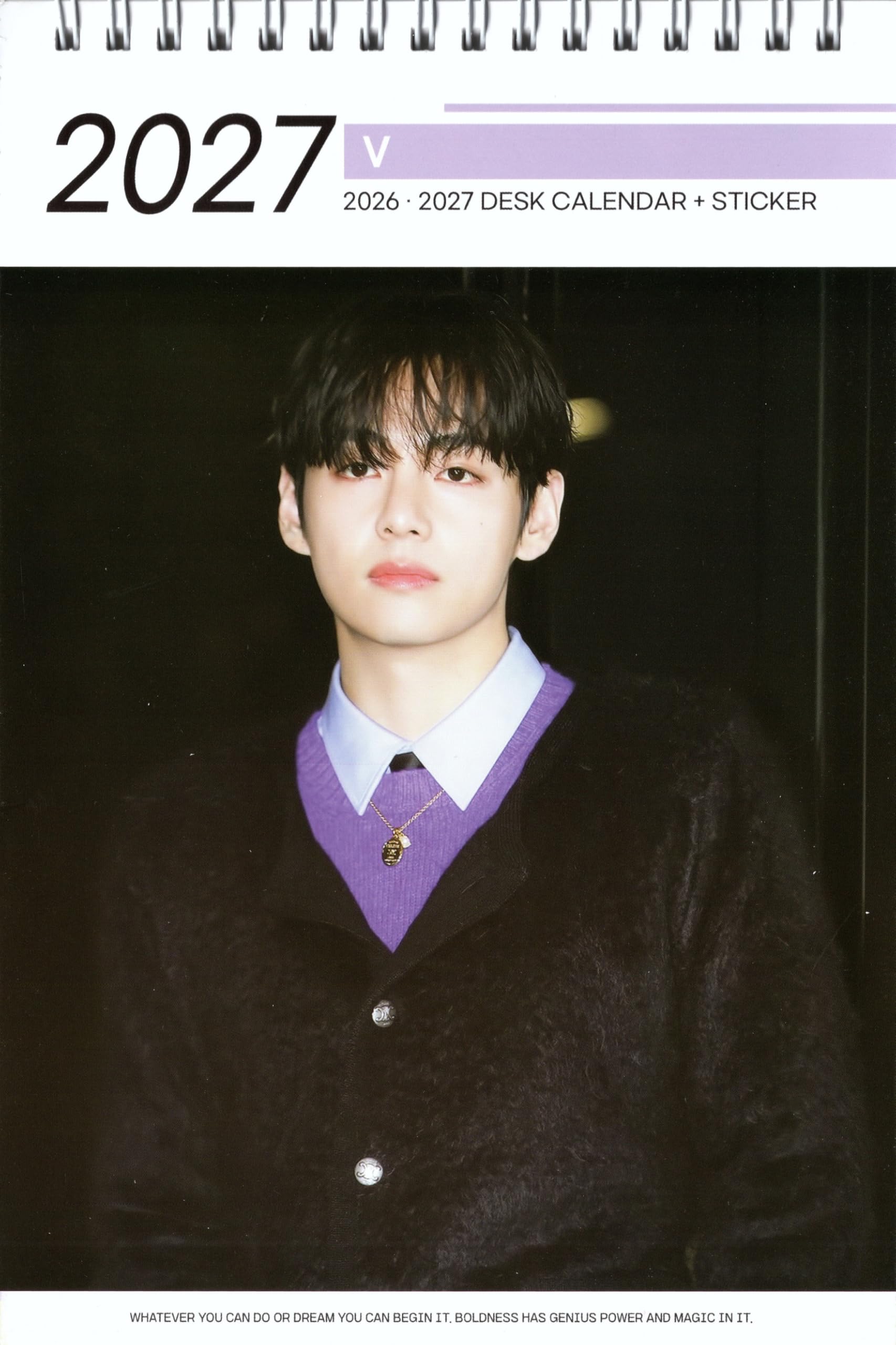 Amazon.co.jp: V テテ グッズ 卓上 カレンダー (写真集 カレンダー