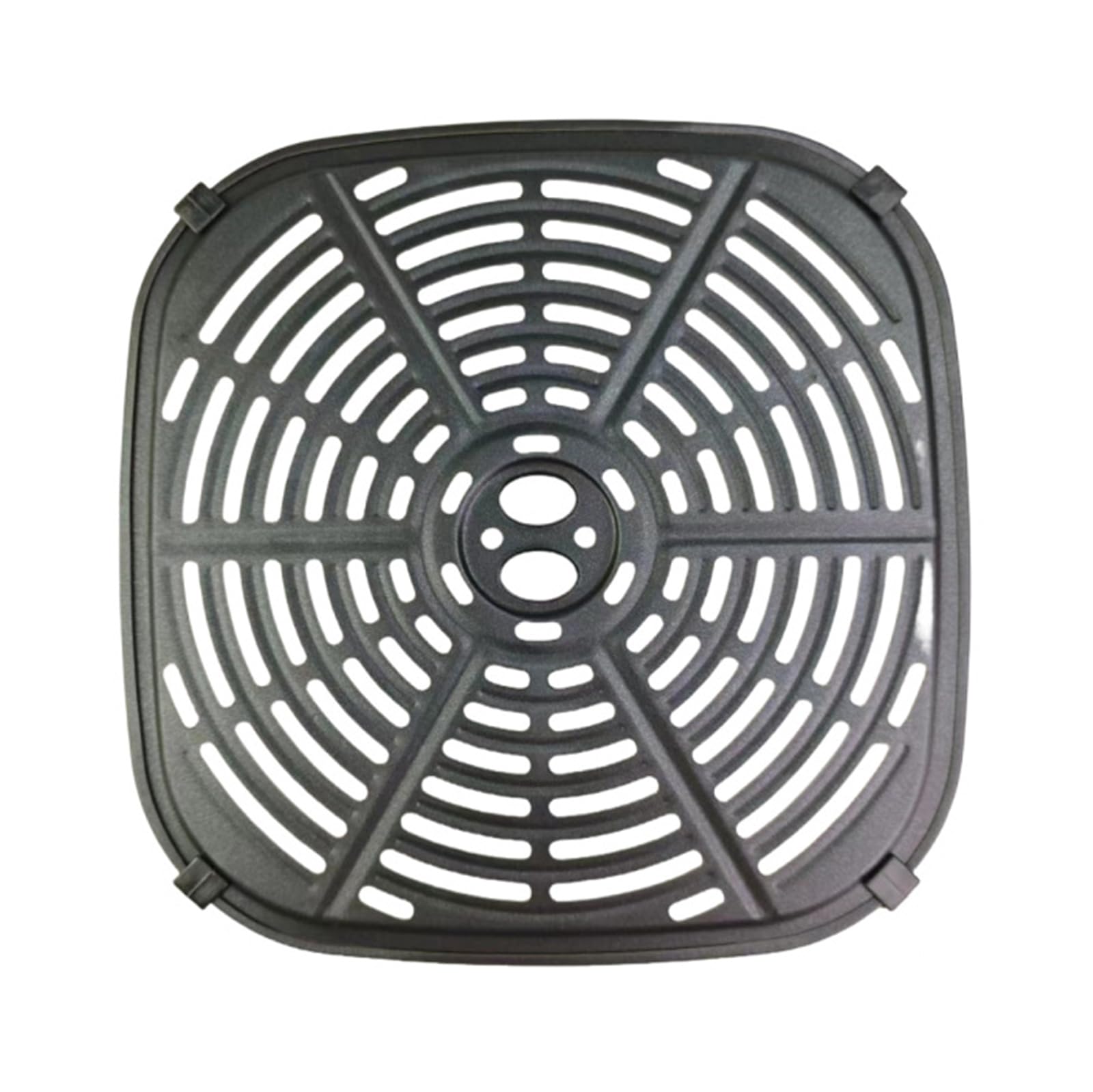 PENCHEAK Metal Air Fryers Pad Metal Liners Nonstick Cooking Accessory Grilling Plate Suitable for 6QT Model Grill Plate