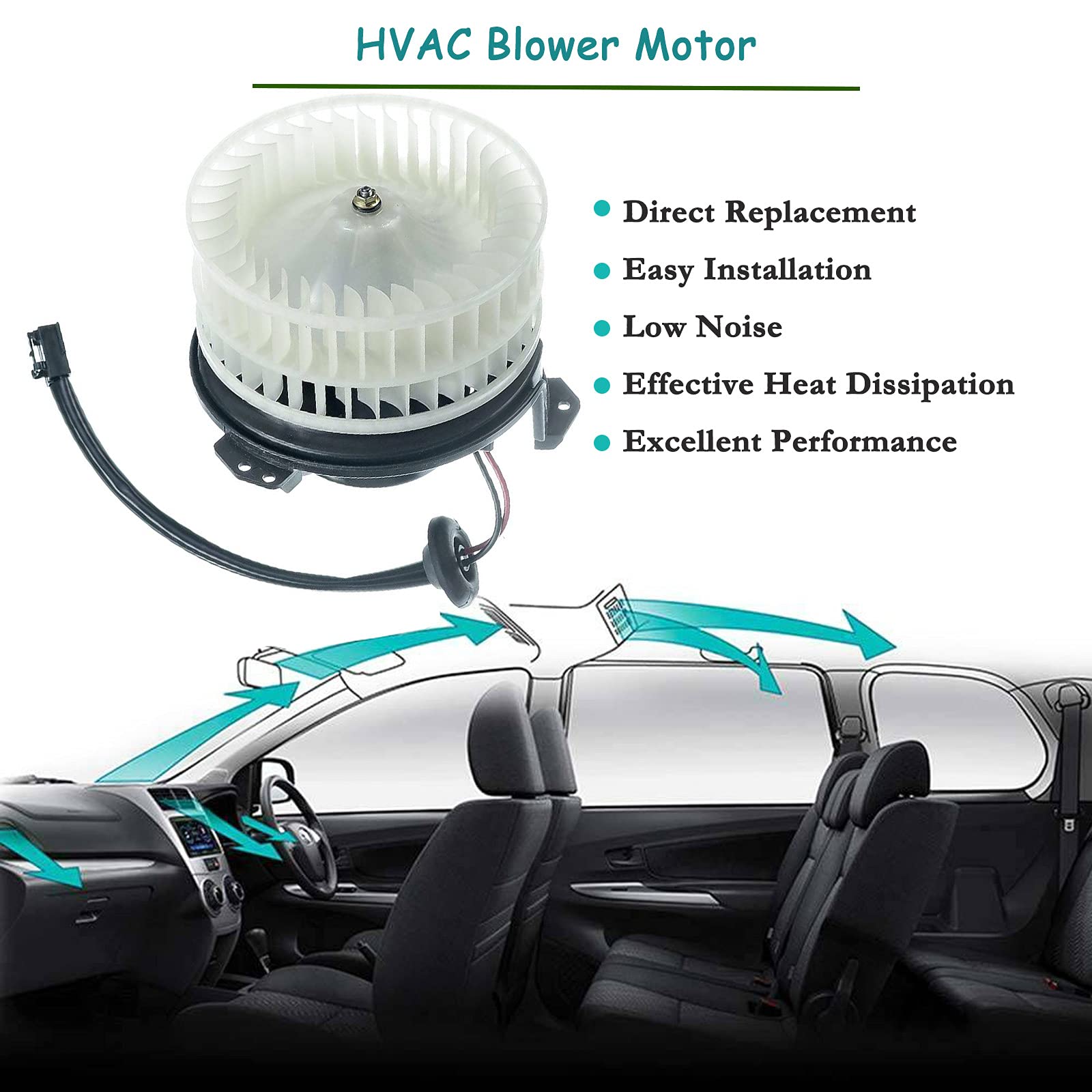 Alternatore SCITOO 140 Amp Per Dodge Grand Caravan 2001-2007, Chrysler Town & Country 2001-2007, Voyager 2001-2004 - 3.3L/3.8L V6