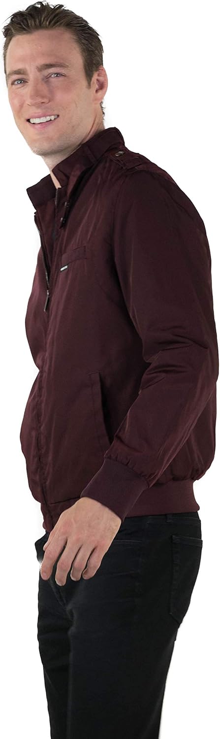 Members Only Men's Iconic Racer Quilted Lining Jacket |Slim Fit| - Image 2