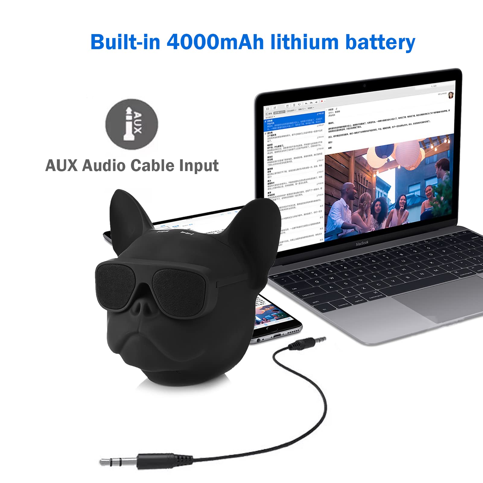 JBL Altoparlante Bluetooth portatile GO3, lettore musicale di 3a