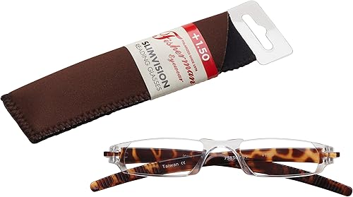 Miniatura 1 de Fisherman Eyewear Gafas de lectura sin montura Slim Vision Tortoise