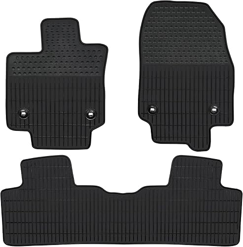 Matericuo Alfombrillas de automóvil personalizadas para Lexus RX 2023 2024 RX350 RX350h RX500h RX500h, alfombrillas de goma negra para todo tipo de
