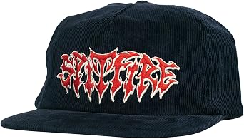 Spitfire Wheels Hat Demon Script Snapback Navy/Red