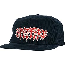 Spitfire Wheels Hat Demon Script Snapback Navy/Red