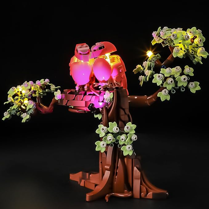 BRIKSMAX LED Beleuchtung für LEGO Ideas Turteltauben 21365, kompatibles Licht Set für Bausteine - Ohne Lego Set, Premium Deko licht für Modellbau für Home Deko, Geschenk für Erwachsene