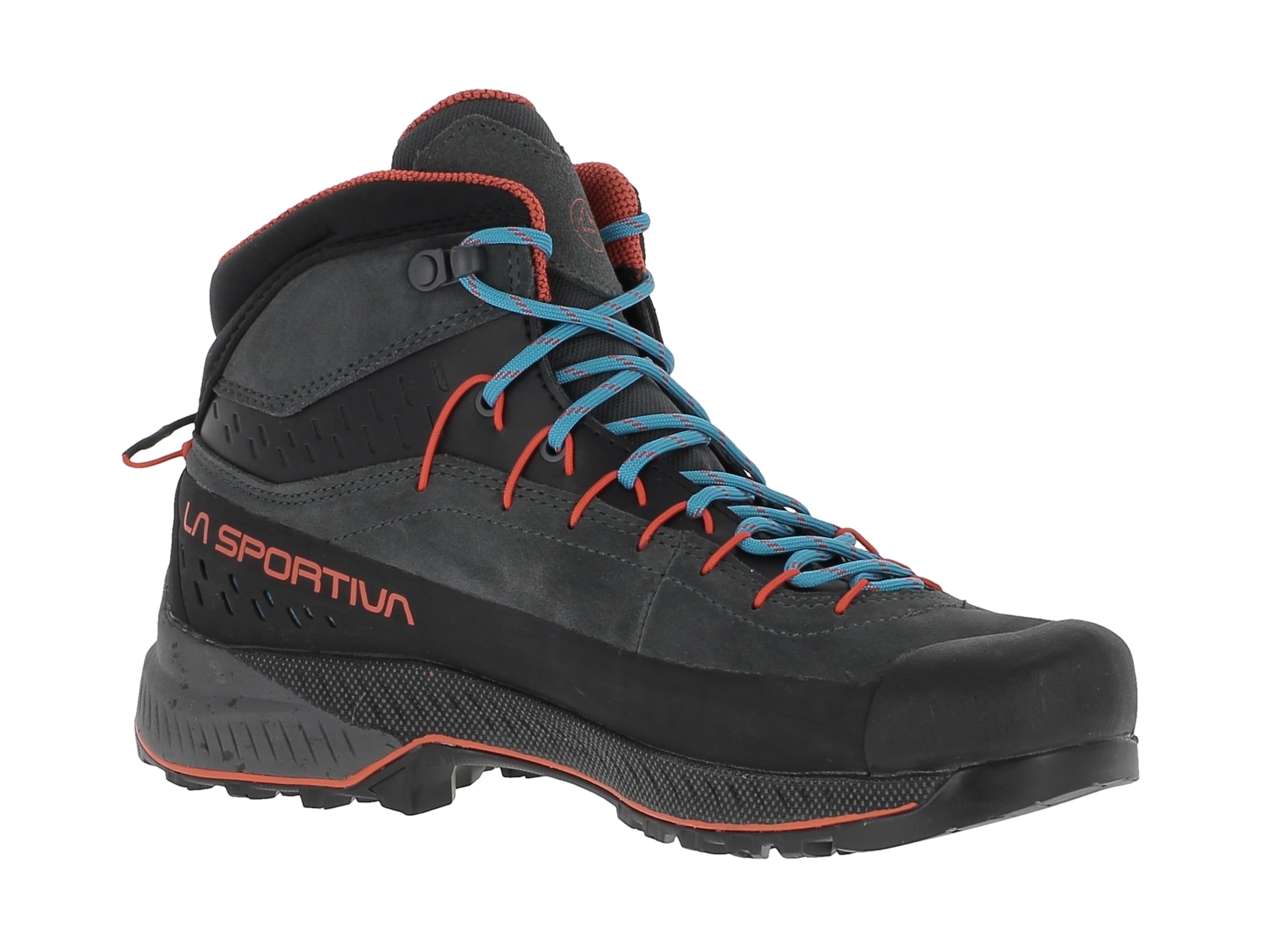 LA Sportiva LaSportiva TX4 Evo Mid GTX – Scarpe da Trekking da Uomo – Carbonio/Cherry Tomato